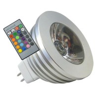 Mr16 5W Multicolor Con Mando